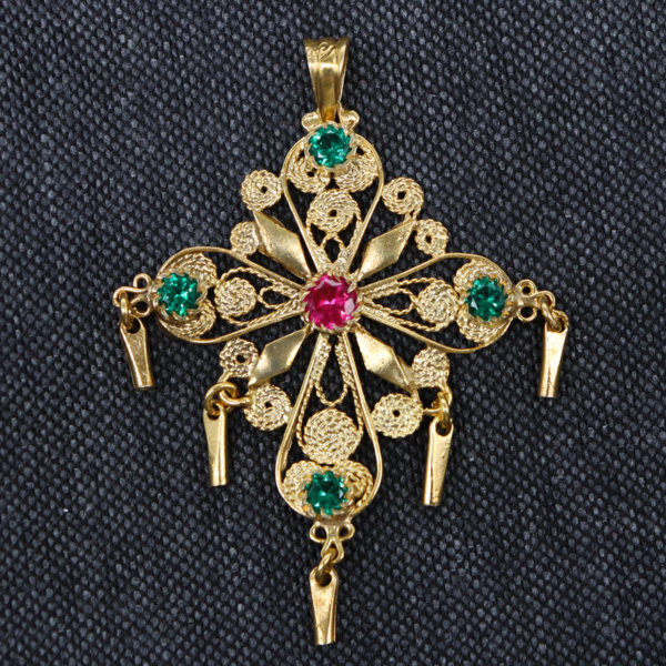 Attica Cross Gold-Plated