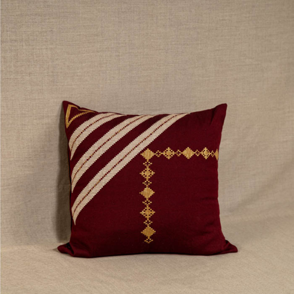Handmade Woven Pillow pil-005
