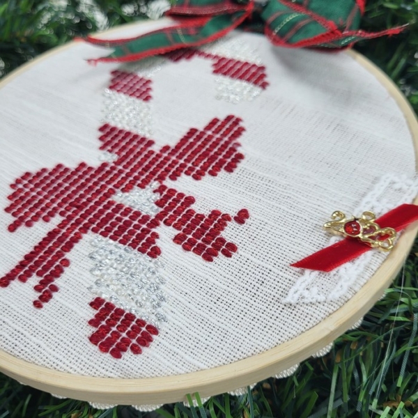 Christmas Woven Decorative Cane