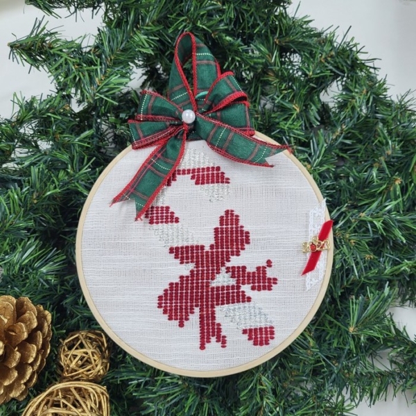 Christmas Woven Decorative Cane