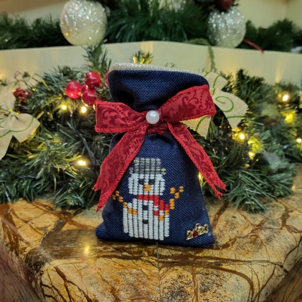 Christmas Snowman Bag No. 1