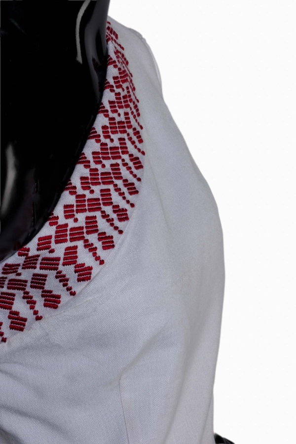 Handmade woven blouse and trousers set “Metaxenia Klironomia”