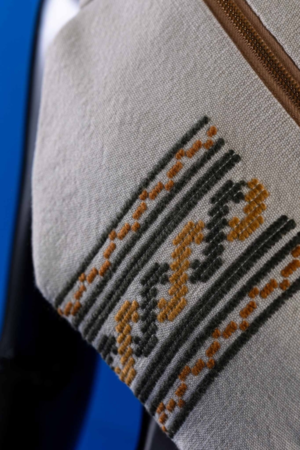 Handmade woven belt bag “Élan Heritage”